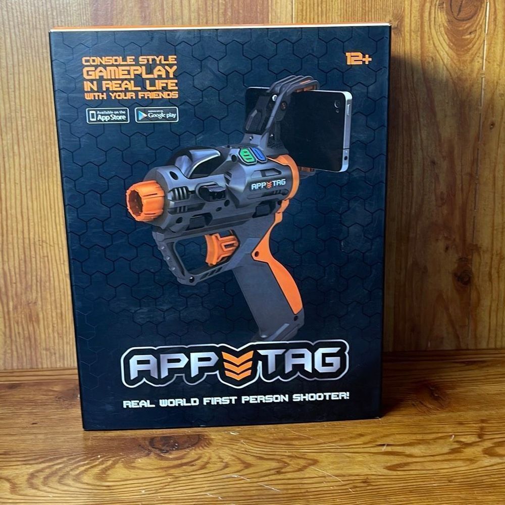App Tag ArCade Games Laser Battle works with any iPhone,‎ Hex 3